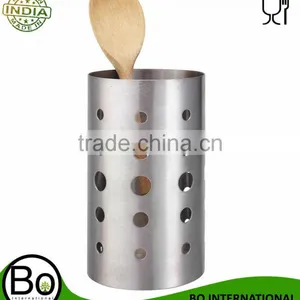 Stainless Steel Utensils Stainless Steel Metal Kitchen Cutlery Holder thumbnail-1