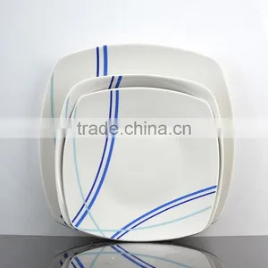 2016 Hot Selling Wholesale White Hotel Restaurant Porcelain Dinner Set Dinnerware thumbnail-6