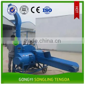 Animal Feed Chaff Cutter Machine/Silage Grass Chaff Cutter Hot Sale thumbnail-3