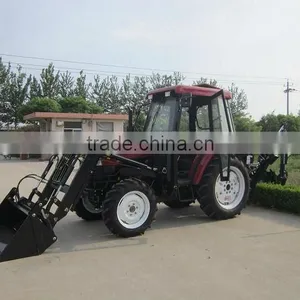 Tractor, Lawn Tractor 55HP, 4x4, DQ554 With 3 Point Hitch Backhoe,farm Tractor Front End Loaders thumbnail-1