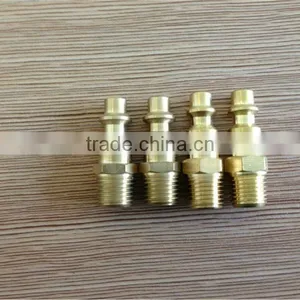Brass NPT Male German Type Air Quick Coupling thumbnail-1