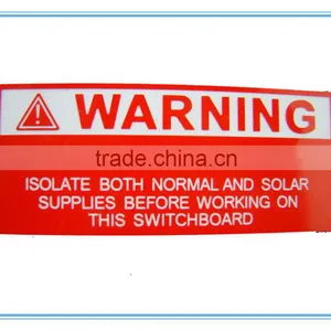 Custom ABS Solar Label Sheet thumbnail-1
