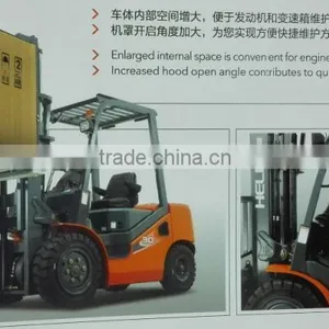 China Top1 Manufacturer HELI New H3 Series Gasoline 3 Ton Forklift Truck Price thumbnail-6
