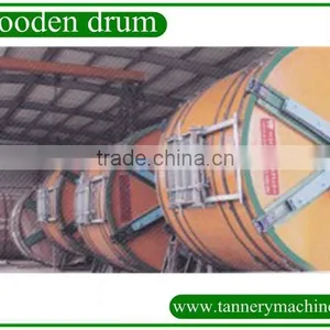 Export Tannery Leather Dyeing Wooden Drum thumbnail-5