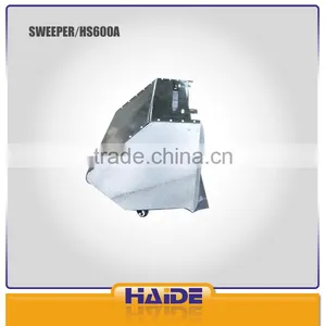 Gasoline Powered Walk Behind Street Sweeper thumbnail-6