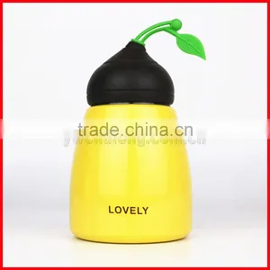 Portable Vacuum Thermo Student Water Bottle Stainless Steel Cute Chocolate Calabash Bottle thumbnail-5
