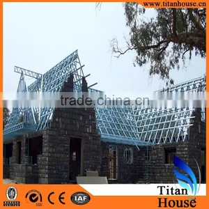 Easy To Install China Manufacture Light Steel Frame Prefab Luxury Kit Homes thumbnail-1