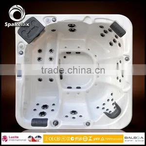 2015 Balboa Lucite China Supplier High Quality Whirlpool Acrylic Bathtubs for Adults thumbnail-1