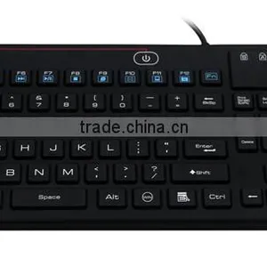 Industrial Silicone Keyboard 106 Keys and 12 Functional Keys With Touchpad Waterproof IP68 thumbnail-1