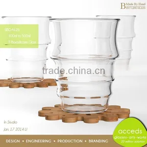 Hot Selling Cheap Bulk Glass 16oz Coffee Mug thumbnail-6