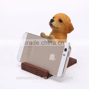 Resin Dog Mobile Phone Holder Funny Cell Phone Holder for Desk thumbnail-4