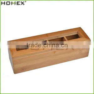 Wholesale Natural Bamboo Tea Box With Good Price/Homex_Factory thumbnail-1