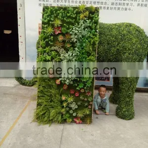 Artificial Green Plants Wall for Sale thumbnail-6
