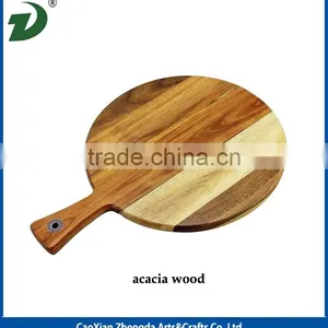 Mountain Woods Gourmet Acacia Hardwood Pizza Peel/Cutting Board/Serving Tray thumbnail-3