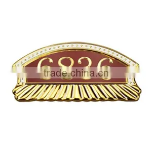 Modern Hotel Room Number Signs/ Decorative Hotel Room Number Sign/ Hign Quality Restaurant Room Number Sign PW-53 (FP-3) thumbnail-1