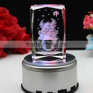 Aries LED 3D Crystal Gift For Promotion thumbnail-1