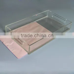OEM Clear Acrylic Insert Paper Tray for Office Storage thumbnail-6