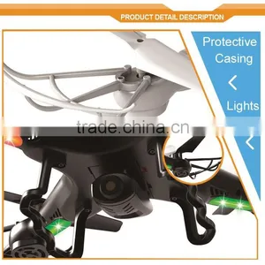 Drone 2.4G 4CH Remote Control RC Helicopter Quadcopter With Camera Drone thumbnail-3