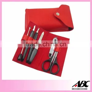 Fashional Leopard Print Pouch Nail Care Kit thumbnail-6