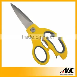 Hot-selling Black Color Handle Kitchen Utility Scissors thumbnail-2