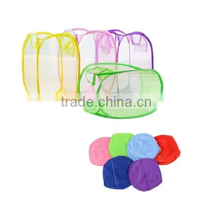 Promitional Colorful Cheap Foldable Plastic Laundry Basket thumbnail-3