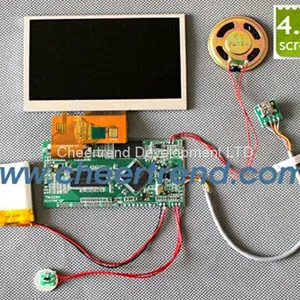 High Quality 4.3″ Video Postcard,video Flyer,video Brochure thumbnail-4