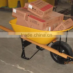 Wood Handle Heavy Duty Wheel Barrow thumbnail-1