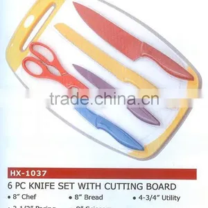 2015 Hot Sale Good Quality Kitchen Knife Set thumbnail-2