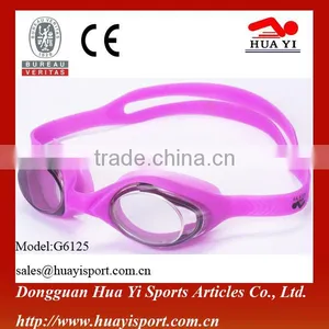 Silicone Gaskets Soft Headstrap Waterproof Swimming Goggles thumbnail-4