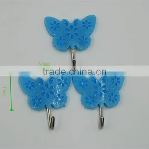 Best Saling Butterfly Pattern Decorative Animal Wall Hooks thumbnail-5