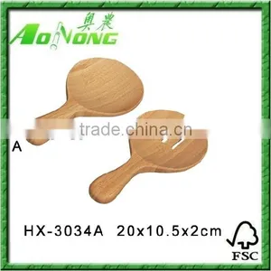 Factory Sales Natural Bamboo Ladle Bamboo Tableware thumbnail-1