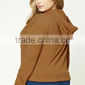 Plus Size French Terry Hoodies Oversized Plain Blank High Quality Bulk Buy Fashion Hoodies Women Xxxxl Hoodies 2017 thumbnail-4
