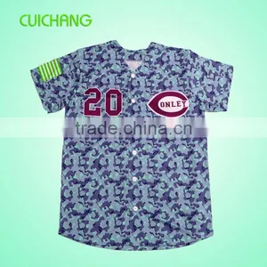 Plain Baseball Jersey Shirts thumbnail-1