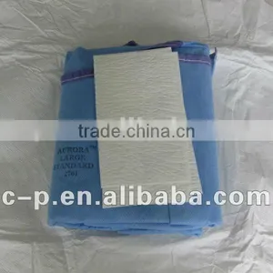 CE&ISO Approved Disposable Sterile Surgical Gown for Hospital/clinic With Free Sample Made in China thumbnail-1