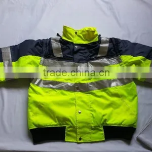 EN471 hi Vis Coat Safety Jackets Mens thumbnail-1