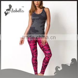 Women's Gym Fitness Singlets/ladies Fitted Workout Tank Top thumbnail-1
