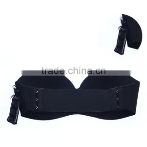 Hot Sexy Invisible Strapless Silicone Skin Seamless Bra Webbing thumbnail-4