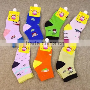 Cheap Price Cute Kids Stocks Colorful Printed Cotton Baby Socks thumbnail-1
