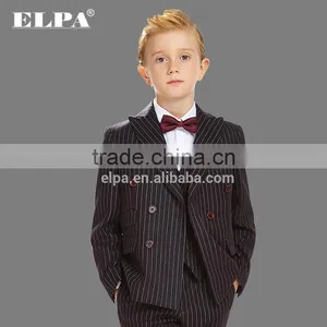 ELPA NXB 0062 Vertical Striped Three Pieces Boys Suits for Show thumbnail-1