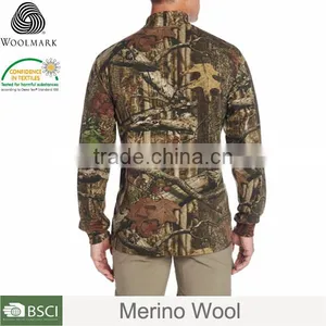 Wholesale Design Promotional Winter Fashion Casual Merino Wool Shirt Men thumbnail-3