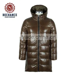 Women's Fashion Winter Long Down Coat Jackets Factory thumbnail-1