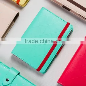 A5/A6 Agenda Planner PU Cover Loose-leaf Orgranizers Deboss /metal Clip/elastic Band thumbnail-1