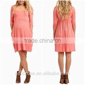New Arrival Fashion Long Sleeve Maternity Wear Women Clothing 2016 thumbnail-1