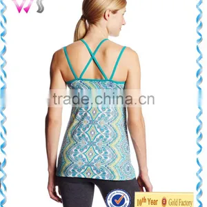 OEM Wholesale Yoga Gym Wear for Women High Quality Sports Yoga Tops Custom thumbnail-1