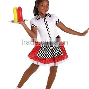 New Waiter Girl Ballet Wear -glisten Waiter Girls' Dance Wear- Glisten School Kid Dance Dress/tutu Ballet -children and Adults thumbnail-1