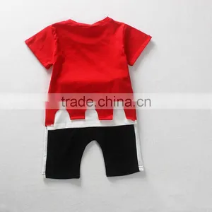 Wholesale Summer Cotton Printing Boys Kids t Shirt and Shorts thumbnail-4