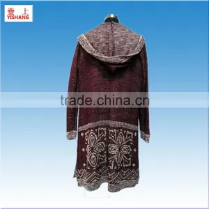Jacquard Sweater 100%Acrylic Lady Top Sweater thumbnail-2