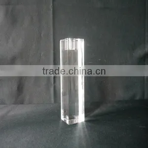 Hot Sale !!! Unique Cylindrical Crystal Candle Holder For Tea Light Table Decoration JKC-0001 thumbnail-4