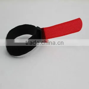 MICROFIBER CLOTH 6-INCH HOOK AND LOOP FASTENING CABLE TIES FOR COMPURTER SYSTEMS PURPOSE thumbnail-3