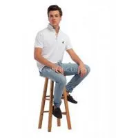 New Fashion Check Pattern New Design Short Sleeve Men\'s Casual Polo Shirt thumbnail-1